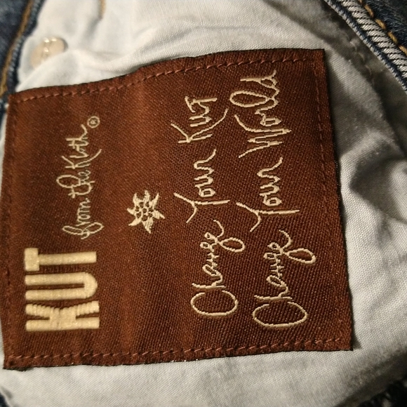 Kut FTK Women Blue Jeans - Picture 10 of 12